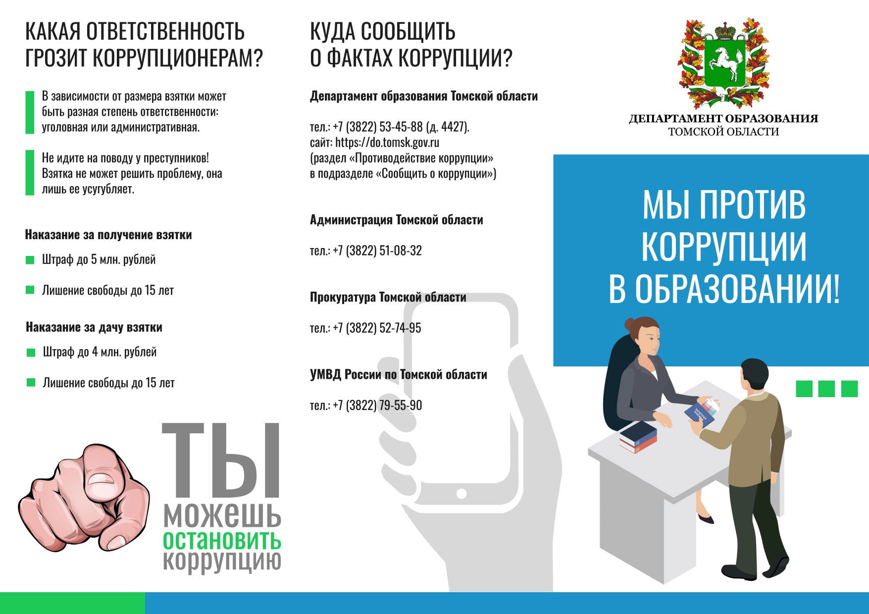 Противодействие коррупции.