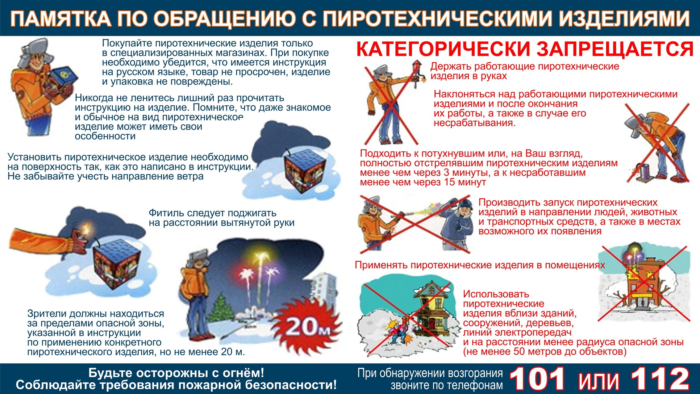 Пиротехника и безопасность.